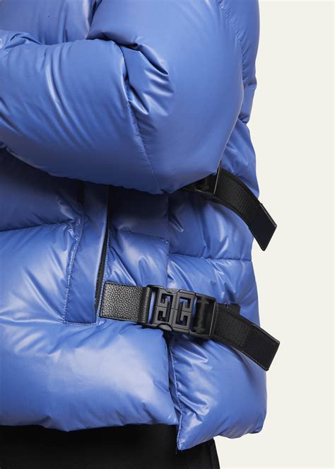 4G buckle puffer jacket 